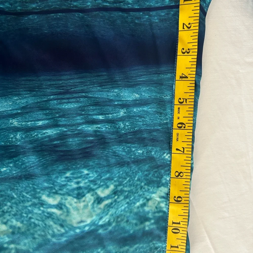 Men's Blue Swim Shorts - Picture 4 of 8